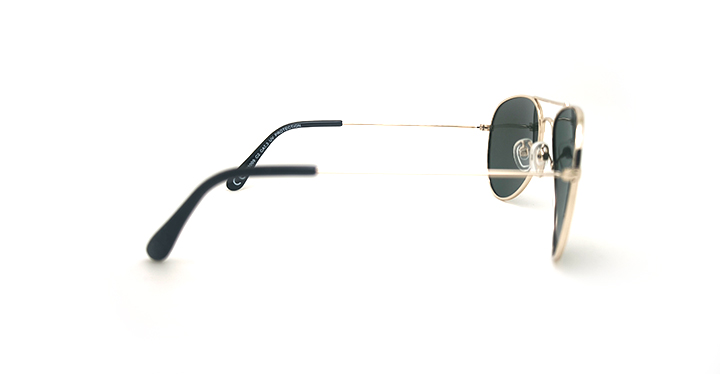 عینک آفتابی بچه گانه خلبانی سیتی ویژن (CITYVISION) بافریم طلایی و عدسی سبزپلاریزه | کد 203009_C2