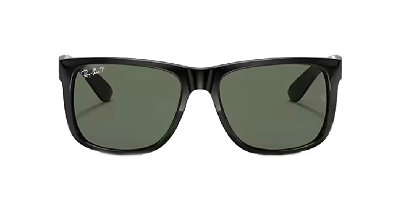 عینک آفتابی مسترکوالیتی ری‌بن جاستین  RayBan با عدسی شیشه پلاریزه | کد RB4165 601