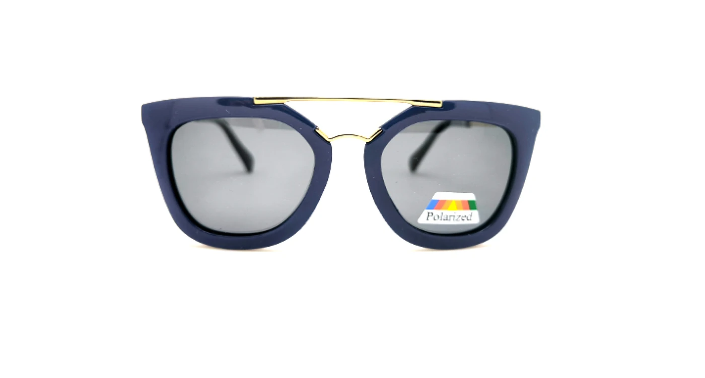 عینک آفتابی بچه گانه سیتی ویژن (CITYVISION) پلاریزه با فریم کائوچویی سرمه ای | کد 203012_C4