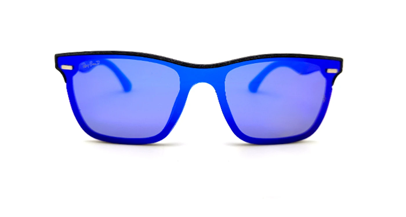 عینک آفتابی کپی بلیز ویفرر ری‌بن RayBan با عدسی آینه ای پلاریزه | کد RB4487
