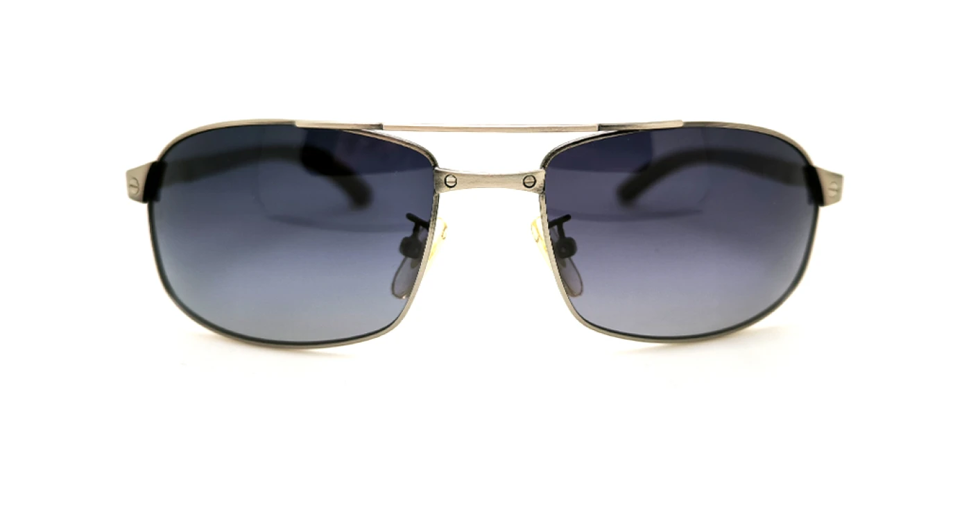 عینک آفتابی مردانه کارتیر (CARTIER) هایکپی با دسته چوبی | کد T8200863